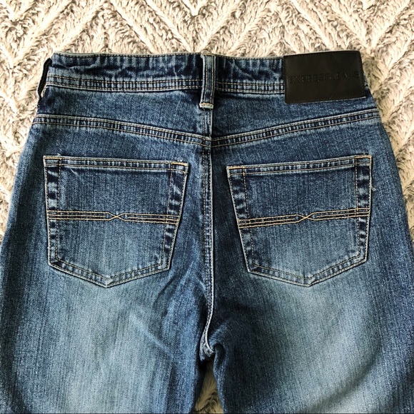 Express Bootcut Jeans Size 1/2 - Picture 3 of 4